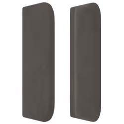 VidaXL 3118799 testiera e pedana Grigio scuro - Vista aggiuntiva 4