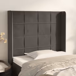 VidaXL 3118811 testiera e pedana Grigio scuro