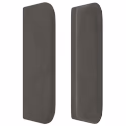 VidaXL 3118817 testiera e pedana Grigio scuro - Vista aggiuntiva 4