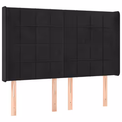 VidaXL 3118818, Nero, Poliestere, Legno, 1470 mm, 78 cm, 88 cm, 160 mm