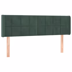 VidaXL 3118819, Verde scuro, Poliestere, Legno, 1470 mm, 78 cm, 88 cm, 160 mm