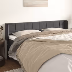 VidaXL 3118835 testiera e pedana Grigio scuro