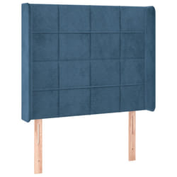 VidaXL 3118838 testiera e pedana Blu scuro