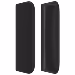 VidaXL 3118840 testiera e pedana Nero - Vista aggiuntiva 4