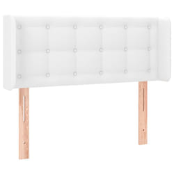 VidaXL 3118841 testiera e pedana Bianco
