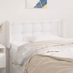 VidaXL 3118841 testiera e pedana Bianco