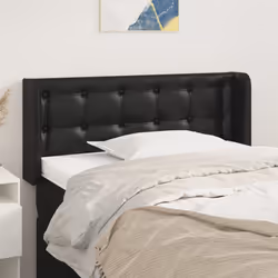 VidaXL 3118870 testiera e pedana Nero