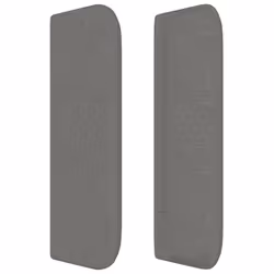 VidaXL 3118883 testiera e pedana Grigio scuro - Vista aggiuntiva 4