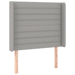 VidaXL 3118890 testiera e pedana Grigio chiaro
