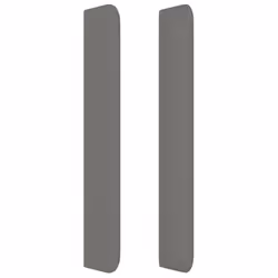 VidaXL 3118891 testiera e pedana Grigio scuro - Vista aggiuntiva 4