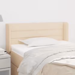 VidaXL 3118903 testiera e pedana Crema