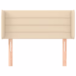 VidaXL 3118903 testiera e pedana Crema