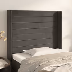 VidaXL 3118939 testiera e pedana Grigio scuro