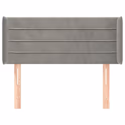 VidaXL 3118950 testiera e pedana Grigio chiaro