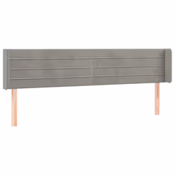VidaXL 3118962, Grigio chiaro, Poliestere, Legno, 1630 mm, 78 cm, 88 cm, 160 mm