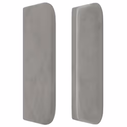 VidaXL 3118974 testiera e pedana Grigio chiaro - Vista aggiuntiva 4