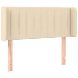 VidaXL 3118985 testiera e pedana Crema