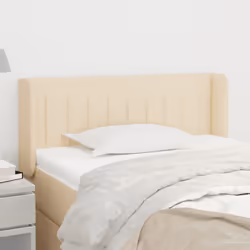 VidaXL 3118993 testiera e pedana Crema