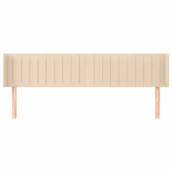 VidaXL 3119025 testiera e pedana Crema