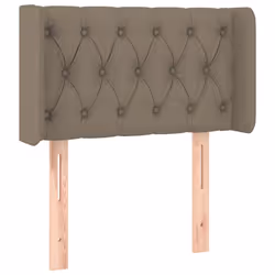 VidaXL 3119082, Grigio talpa, Poliestere, Legno, 830 mm, 78 cm, 88 cm, 160 mm