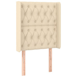 VidaXL 3119107 testiera e pedana Crema