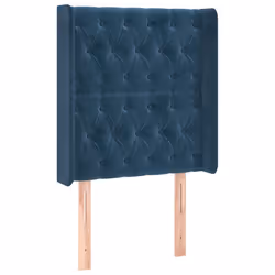 VidaXL 3119138, Blu scuro, Poliestere, Legno, 830 mm, 78 cm, 88 cm, 160 mm