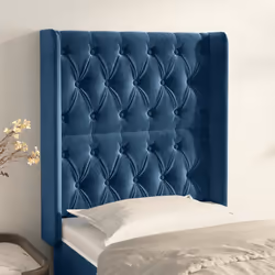 VidaXL 3119138 testiera e pedana Blu scuro