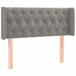 VidaXL 3119140, Grigio chiaro, Poliestere, Legno, 930 mm, 78 cm, 88 cm, 160 mm