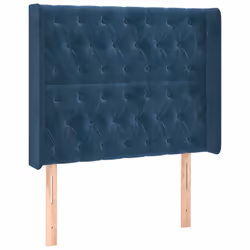 VidaXL 3119144, Blu scuro, Poliestere, Legno, 930 mm, 78 cm, 88 cm, 160 mm