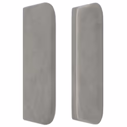 VidaXL 3119164 testiera e pedana Grigio chiaro - Vista aggiuntiva 4