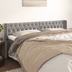 VidaXL 3119170 testiera e pedana Grigio chiaro