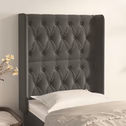 VidaXL 3119171 testiera e pedana Grigio scuro