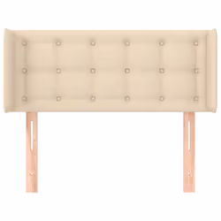 VidaXL 3119181 testiera e pedana Crema