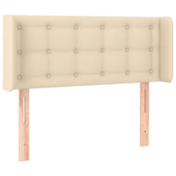 VidaXL 3119197 testiera e pedana Crema