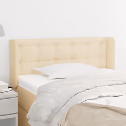 VidaXL 3119229 testiera e pedana Crema