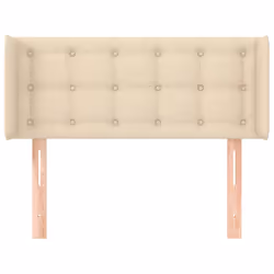VidaXL 3119229 testiera e pedana Crema
