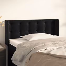 VidaXL 3119246 testiera e pedana Nero