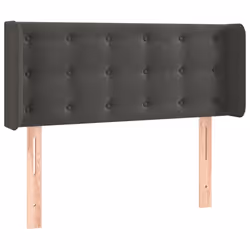 VidaXL 3119251, Grigio scuro, Poliestere, Legno, 1470 mm, 78 cm, 88 cm, 160 mm