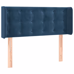 VidaXL 3119254, Blu scuro, Poliestere, Legno, 1470 mm, 78 cm, 88 cm, 160 mm