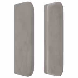 VidaXL 3119256 testiera e pedana Grigio chiaro - Vista aggiuntiva 4