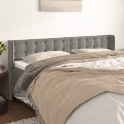 VidaXL 3119268 testiera e pedana Grigio chiaro