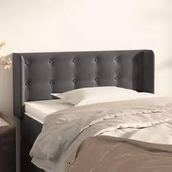 VidaXL 3119269 testiera e pedana Grigio scuro - Vista aggiuntiva 2