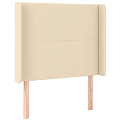VidaXL 3119279 testiera e pedana Crema