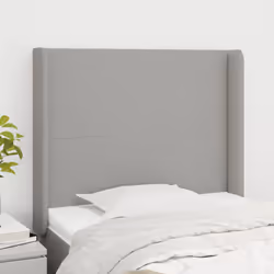 VidaXL 3119282 testiera e pedana Grigio chiaro