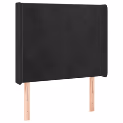 VidaXL 3119332, Nero, Poliestere, Legno, 830 mm, 118 cm, 128 cm, 160 mm