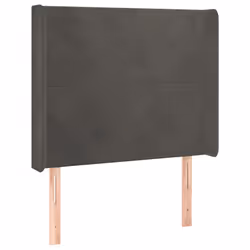 VidaXL 3119355, Grigio scuro, Poliestere, Legno, 1630 mm, 118 cm, 128 cm, 160 mm