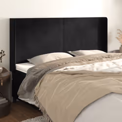 VidaXL 3119362 testiera e pedana Nero