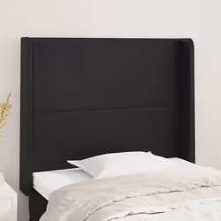 VidaXL 3119372 testiera e pedana Nero
