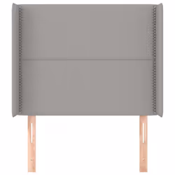VidaXL 3119414 testiera e pedana Grigio chiaro