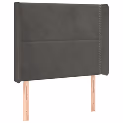 VidaXL 3119471, Grigio scuro, Poliestere, Legno, 830 mm, 118 cm, 128 cm, 160 mm